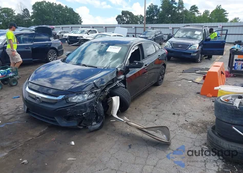 2017 Honda Civic Lx из США, поврежденный, VIN 19XFC2F55HE033269